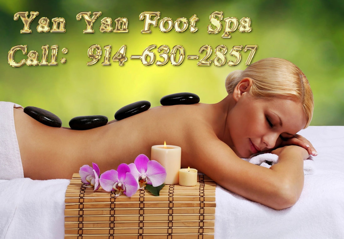 Picture of lady getting a massage. Yan Yan Foot Spa call 914-630-2857 near New york city NY.